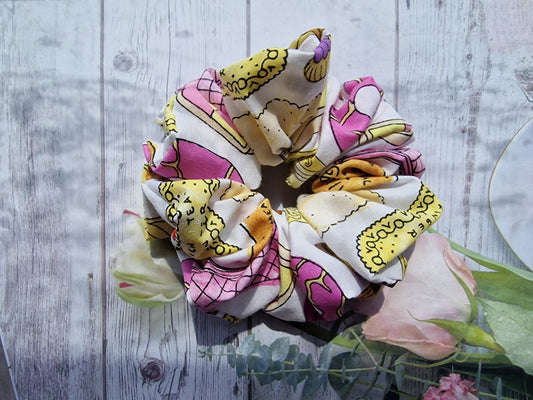 Biscuits Cotton Scrunchie