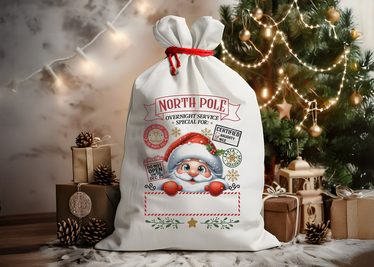 Santa Sacks, Christmas Stockings & Gift Bags