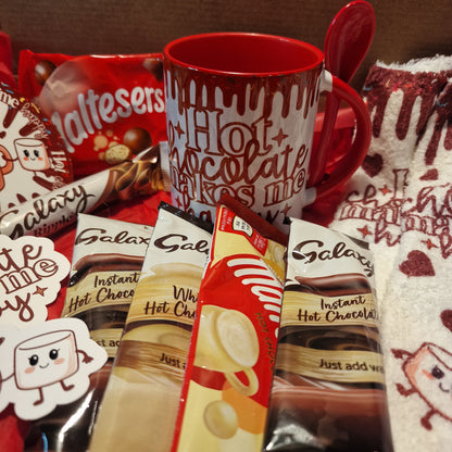 Hot Chocolate Mug Gift Bundle | National Hot Chocolate Day | Hot Chocolate Mug | Hot Cocoa Bundle | Hot Chocolate Gift