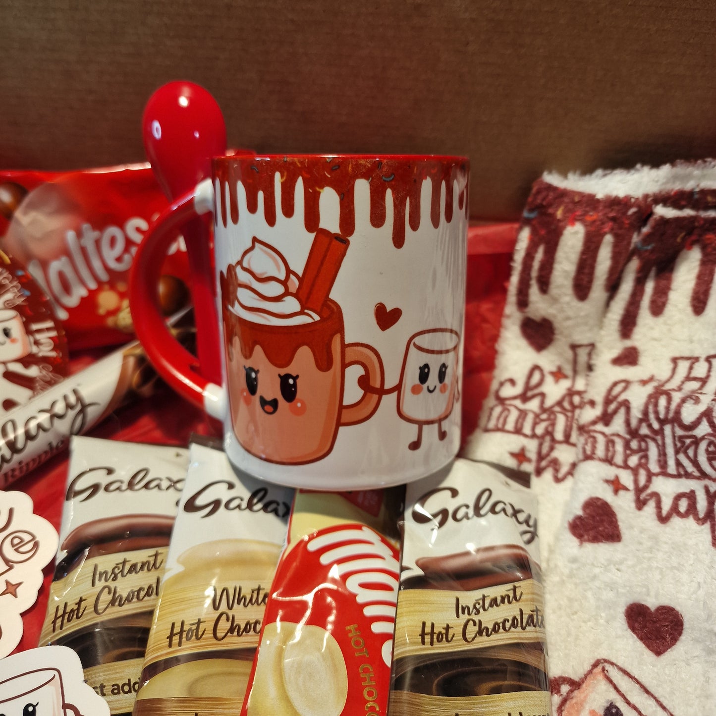 Hot Chocolate Mug Gift Bundle | National Hot Chocolate Day | Hot Chocolate Mug | Hot Cocoa Bundle | Hot Chocolate Gift