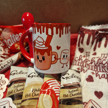 Hot Chocolate Mug Gift Bundle | National Hot Chocolate Day | Hot Chocolate Mug | Hot Cocoa Bundle | Hot Chocolate Gift