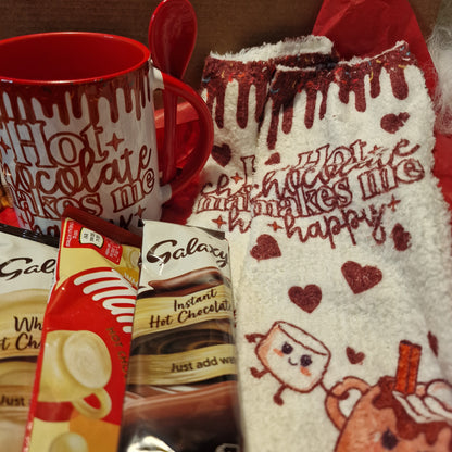 Hot Chocolate Mug Gift Bundle | National Hot Chocolate Day | Hot Chocolate Mug | Hot Cocoa Bundle | Hot Chocolate Gift