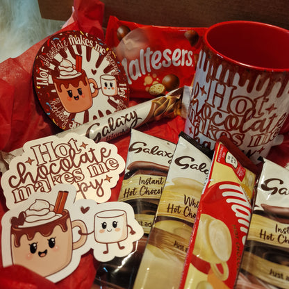 Hot Chocolate Mug Gift Bundle | National Hot Chocolate Day | Hot Chocolate Mug | Hot Cocoa Bundle | Hot Chocolate Gift