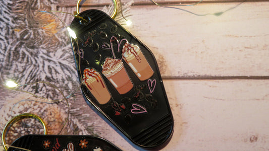 Motel Keyring | Motel Keychain | Key Fob