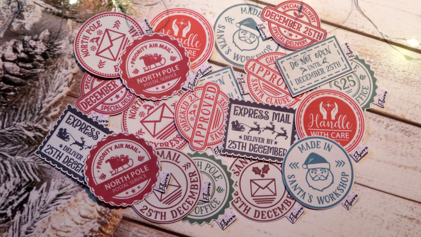 Christmas Gift Stickers | Christmas Present Labels