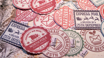 Christmas Gift Stickers | Christmas Present Labels