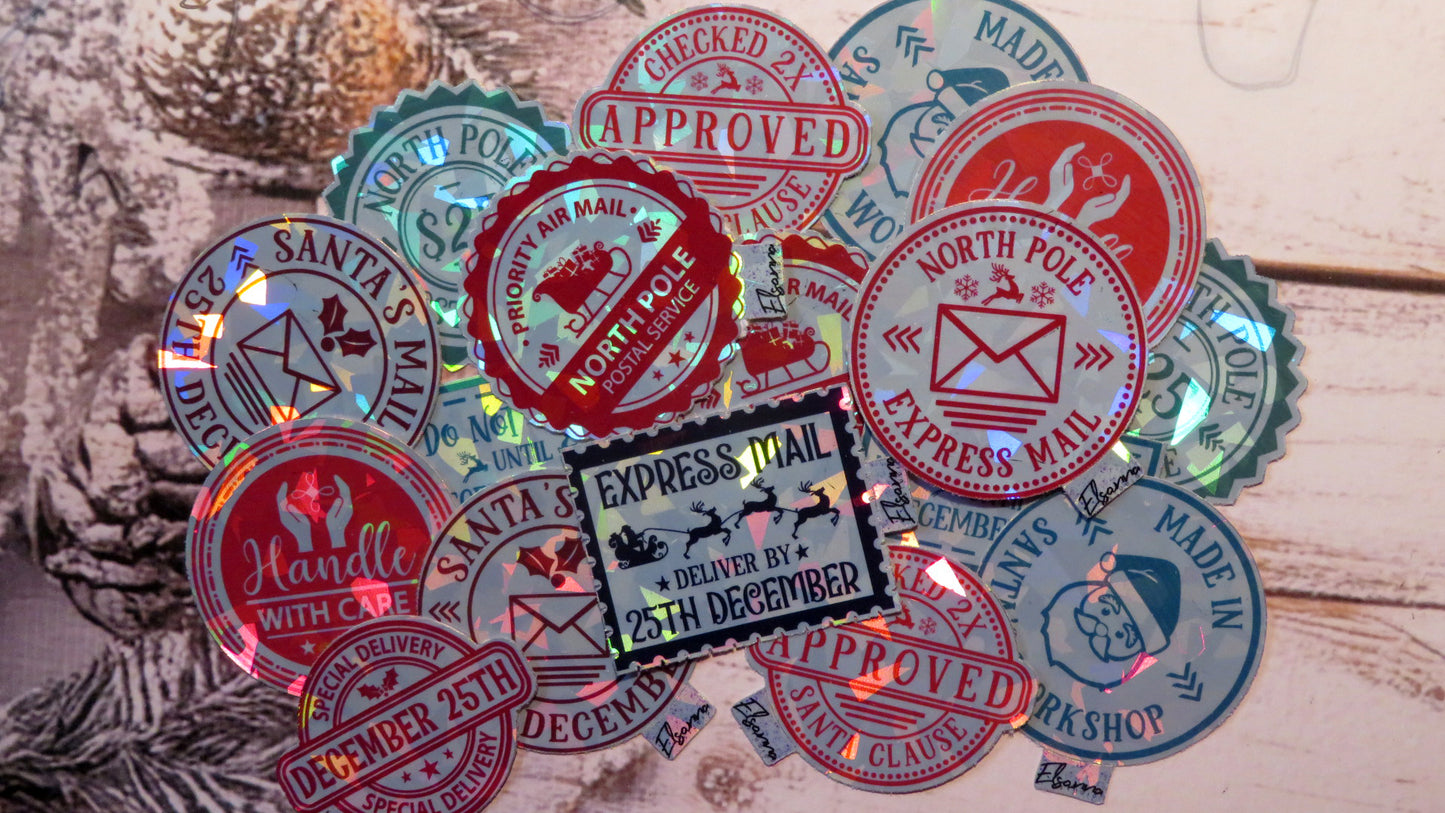 Christmas Gift Stickers | Christmas Present Labels