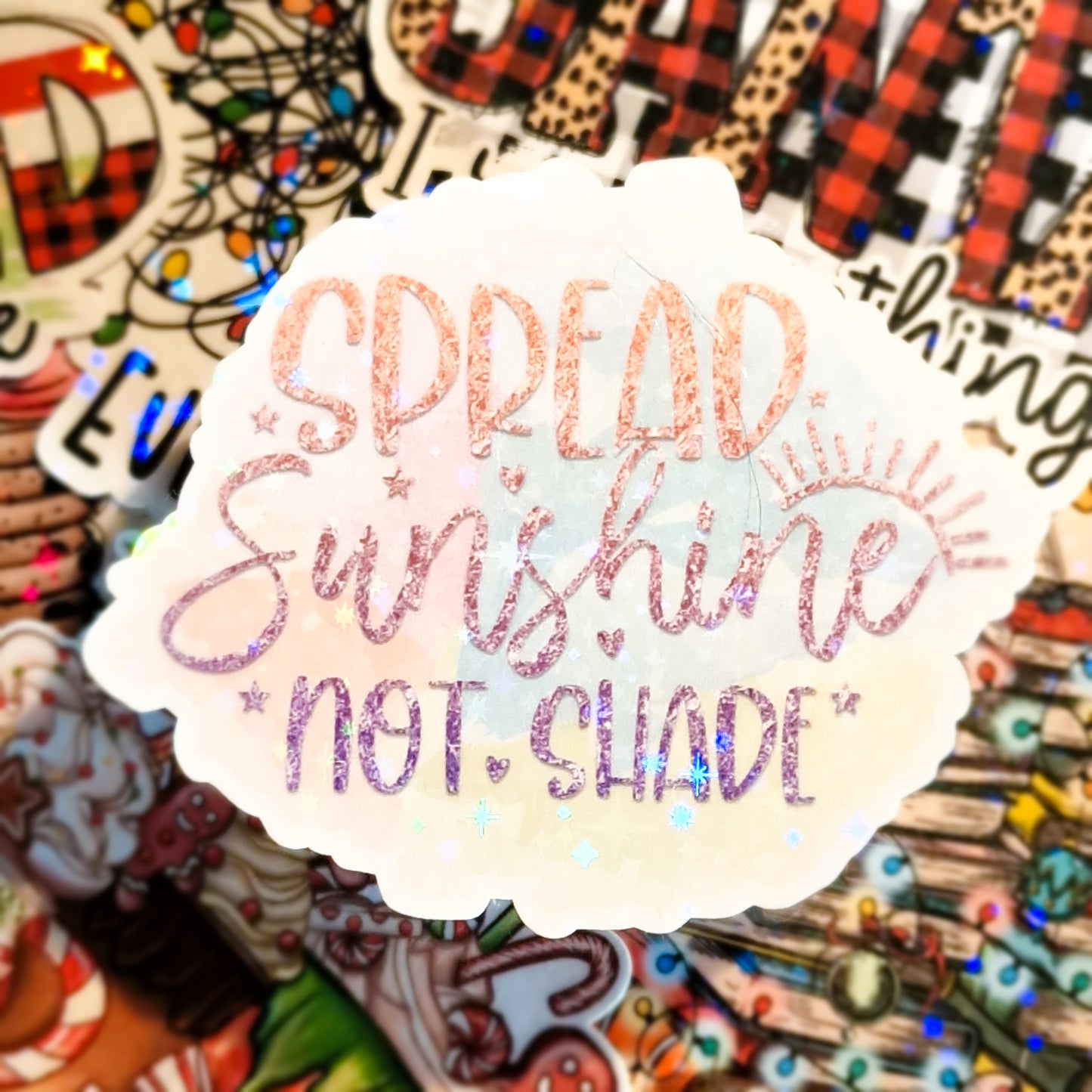 Spread Sunshine Die Cut Sticker